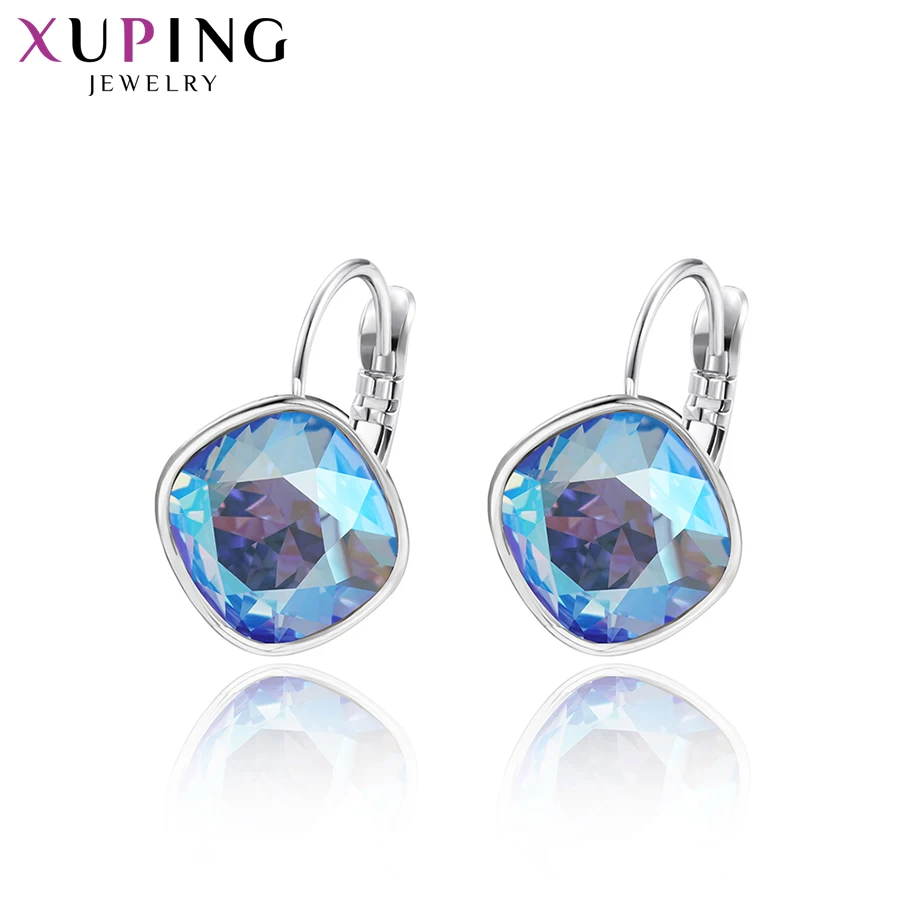 Xuping новые ювелирные изделия обруч женские серьги кристаллы от Swarovski особый, популярный старинные вечерние подарки M73/M74/M75-20354