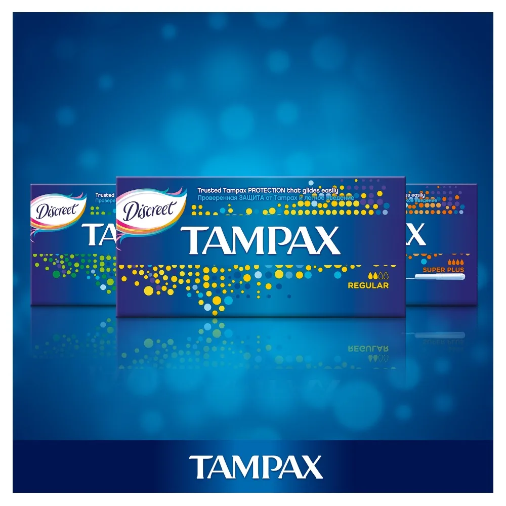 TAMPAX CEF Tampons for women hygienic with applicator Super Plus Duo 16 pcs | Красота и здоровье