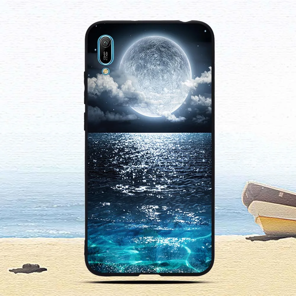Роскошный силиконовый чехол из ТПУ для Huawei Enjoy 9e милый Ультратонкий с кошкой