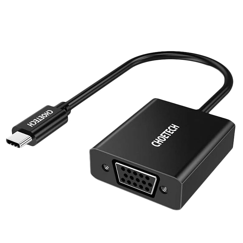Choetech USB Type C папа-Vga Женский адаптер кабель конвертер для Macbook смотреть более