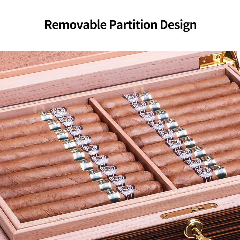 CIGARLOONG коробка для сигар деревянная сигара дисплей коробка humidor для сигар с ручкой увлажнитель для сигар cla-00812