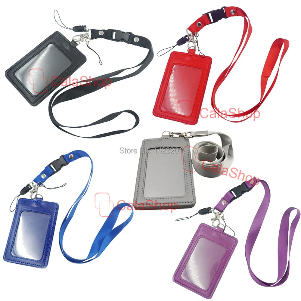 2 шт./лот держатель ID карты бейдж выдвижной ремешок на шею для визиток кредитных