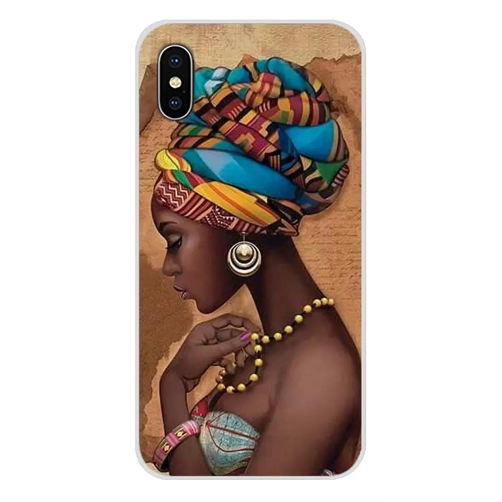Аксессуары чехлы для телефонов Samsung Galaxy A5 A6S A7 A8 A9S Star J4 J6 J7 J8 Prime Plus 2018 Black Girl MELANIN