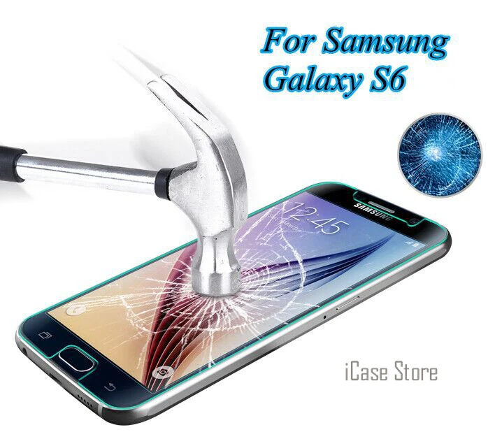 Для samsung S6 Защитное стекло для экрана Защитная закаленная пленка Galaxy чехол G9200 G920A