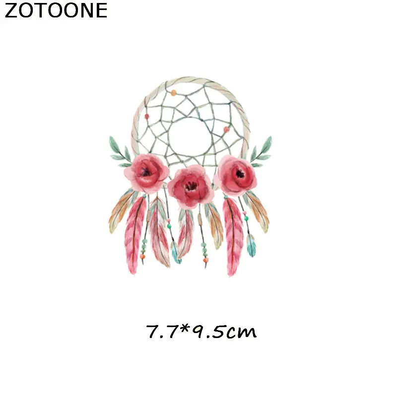 162 ZOTOONE милые Ловцы снов утюжок на передачу патч для одежды тепло на тепловых пластырей плавкие Наклейки Аппликации на одежду E - Цвет: 162