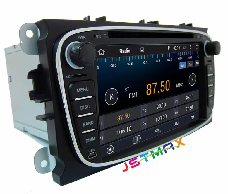 Android 6.0 2 DIN 7 дюймов dvd плеер автомобиля для Ford/Focus/Mondeo/S MAX/ c Max/Galaxy ГБ Оперативная
