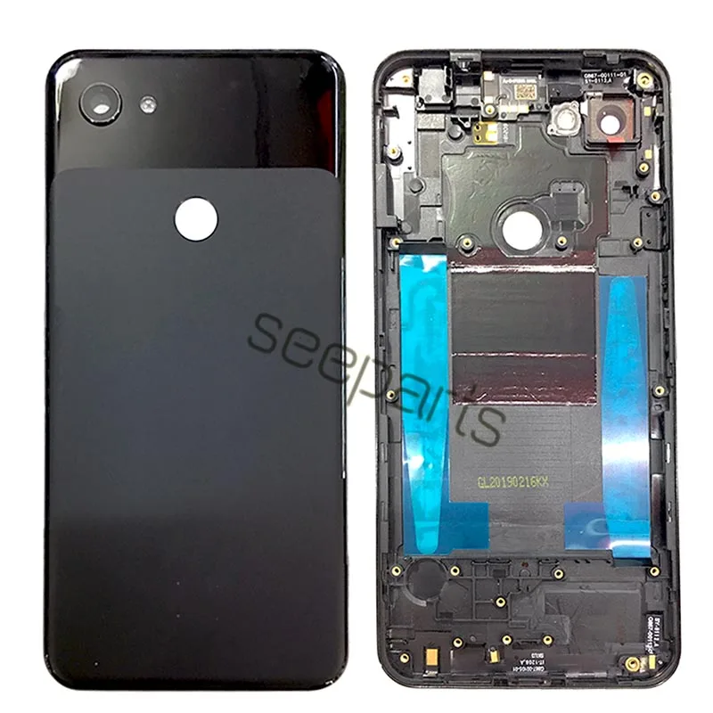 Оригинальный чехол для аккумулятора Google Pixel 3a XL задняя крышка корпуса Замена