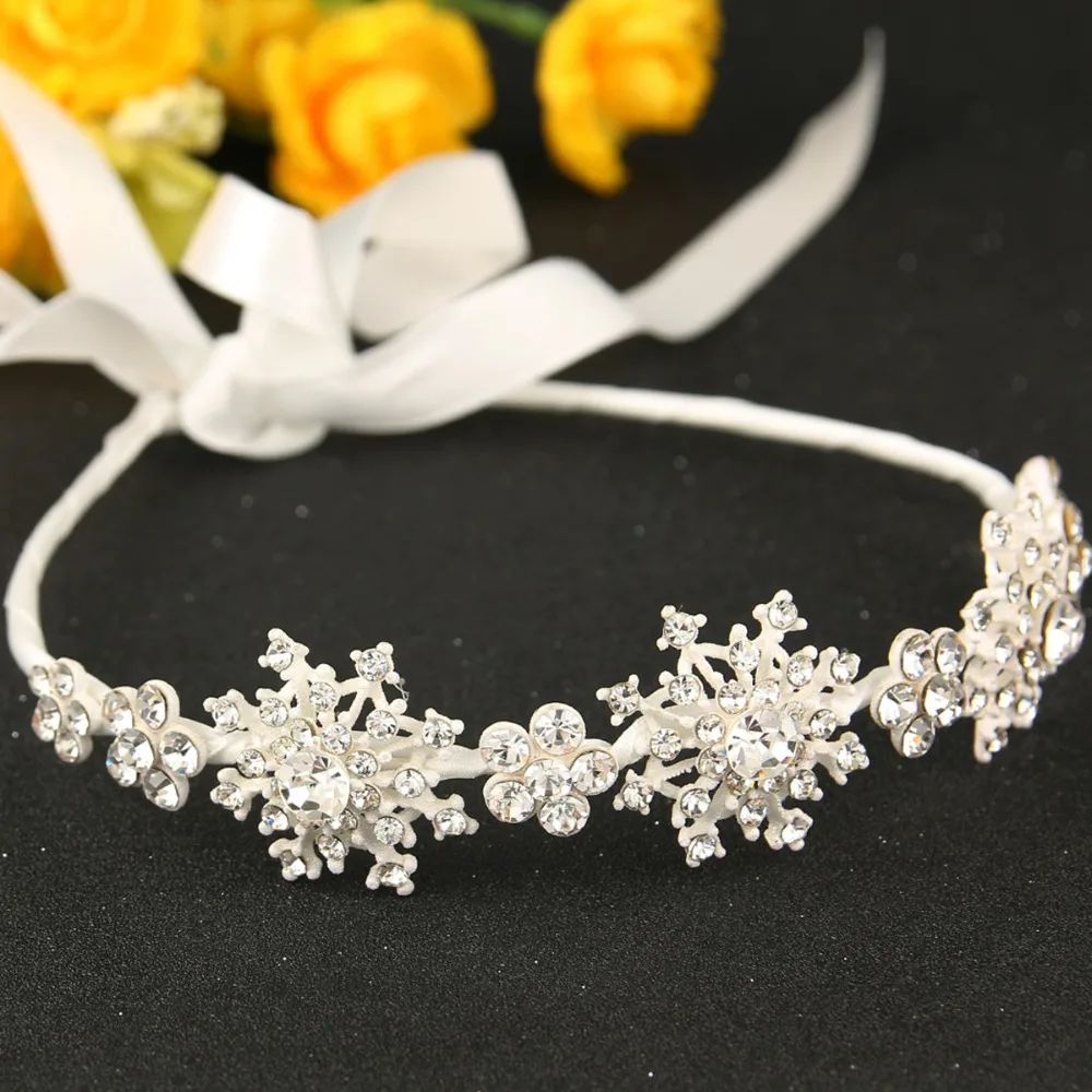 Бижутерия для невествечерние снежинка обруч волос|bridal hairband|hairband weddinghead tiara |