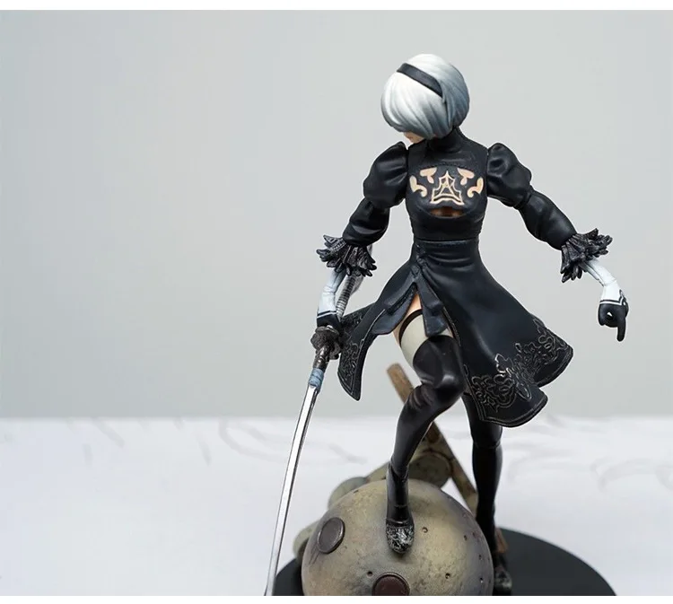 Фигурки NieR:Automata YoRHa №2 тип B 15 см ПВХ новая коллекция игрушек аниме экшн фигурки
