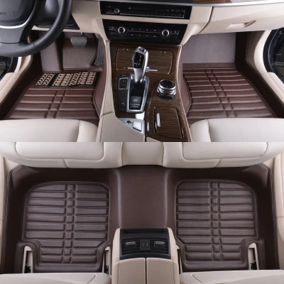 Myfmat new automobile car foot rug pad carpet for MITSUBISHI lancer ex V3/5/6 Pajero Sport Outlander V73 V77 Grandis EVO IX dx 7 |