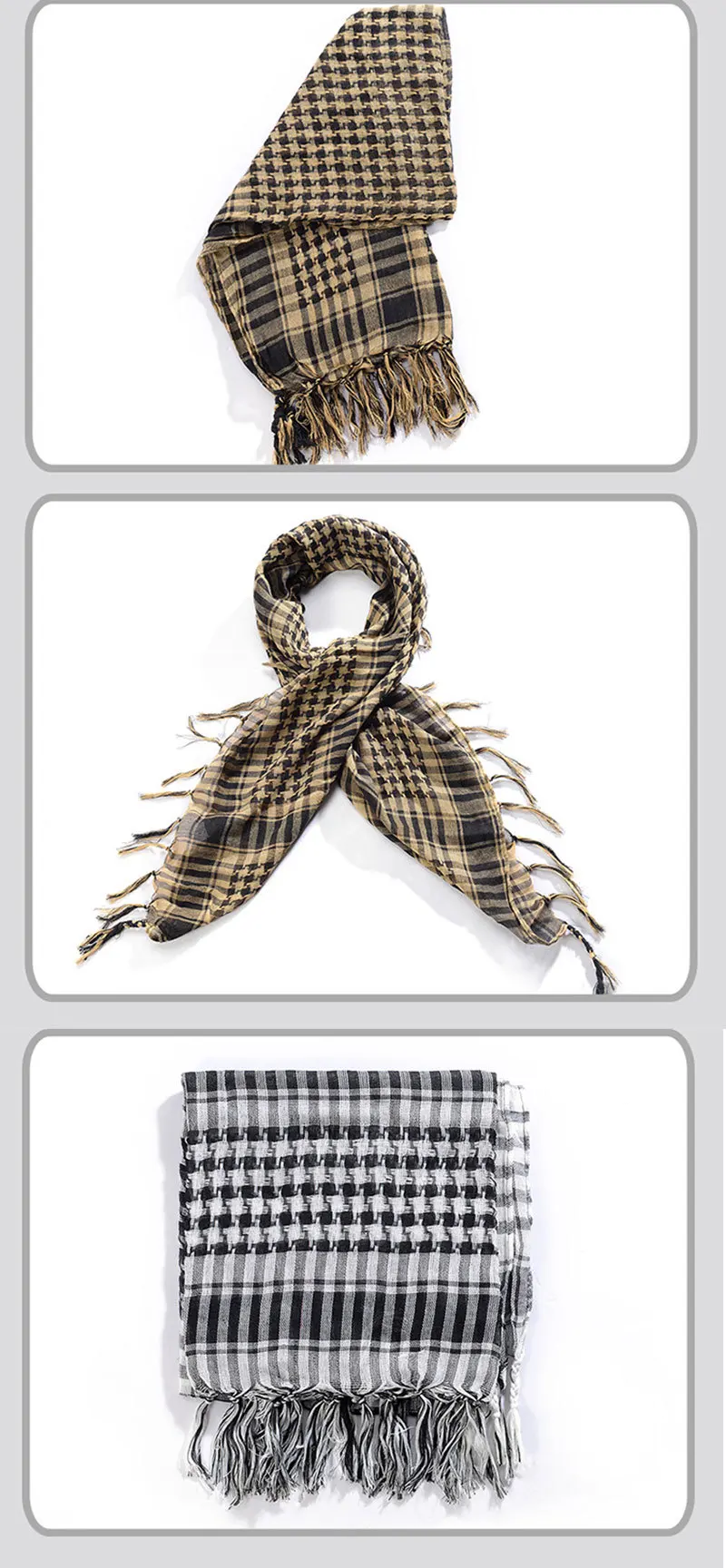 Keffiyeh человек обертывание бандана шемаг шарф в стиле милитари плед исламский страйкбол мусульманский Многофункциональный тактический арабский хиджаб Palestine Sq06