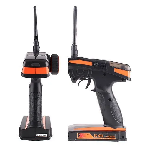 Flysky FS GT2 2 4G 2CH Gun RC системный передатчик/контроллер с 3 канальным приемником GR3E для
