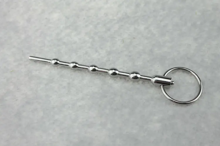 Взрослые секс игрушки из нержавеющей стали Мужской фотостимулятор с проводом