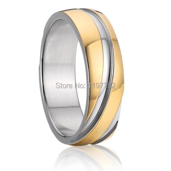 Уникальное мужское ювелирное изделие из титана для влюбленных обручальное