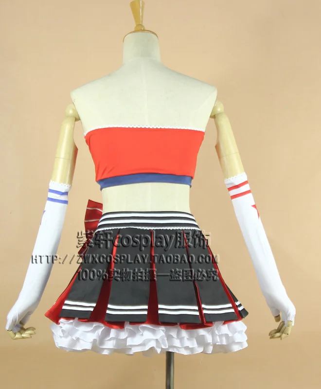 Японское аниме Love Live! Болельщик Маки Nishikino Косплэй Костюм Равномерное Экипировка