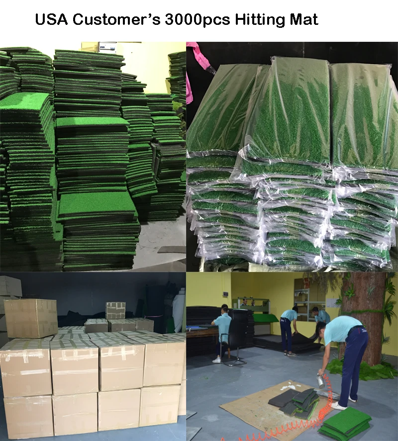 FUNGREEN, 5 отверстий, для помещений, для гольфа, зеленый, 75x300 см, для тренировок в помещении и на улице, для клюшки, для тренировок, зеленый, для домашнего использования