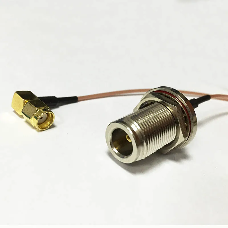 WIFI антенный адаптер RP SMA штекер RA переключатель N Тип мама перегородка RF