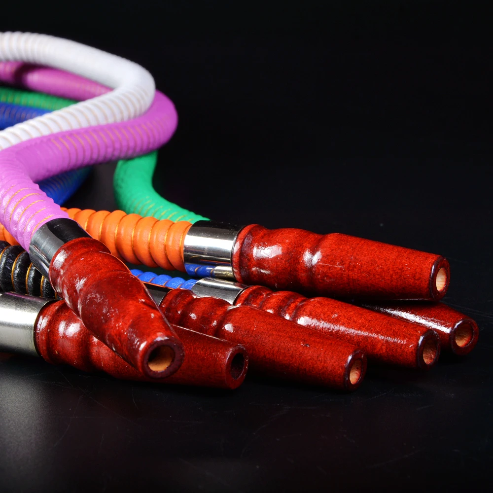 1 м Синтетическая кожа кальян шланг деревянный кончик рта Boquilla Cachimba трубка для кальяна Chihcas Sisha наргиле воды аксессуары для трубок