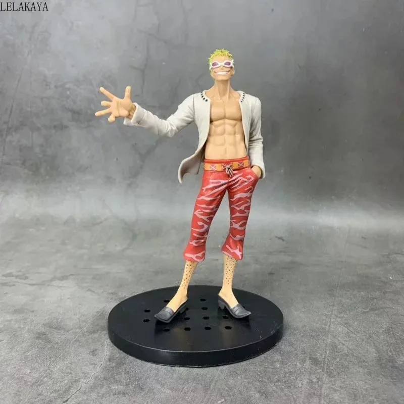 1 шт. японского аниме один кусок Grandline мужчины VOL.17 donquixote doflamingo 1/7 Масштаб ПВХ