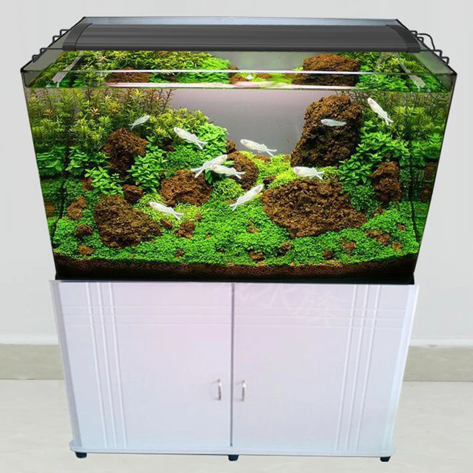 40-60 см аквариумный светодиодный светильник ing Fish Tank светильник с выдвижными кронштейнами 5 цветов светодиодный светильник подходит для аквариума