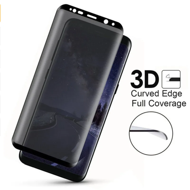 Полное покрытие для Samsung Galaxy s8 s9 plus note 9 8 s7 edge стекло Защитная пленка экрана