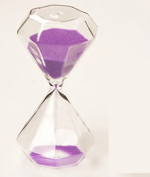 Стеклянные часы со стеклянным песком домашний декор подарок на день рождения