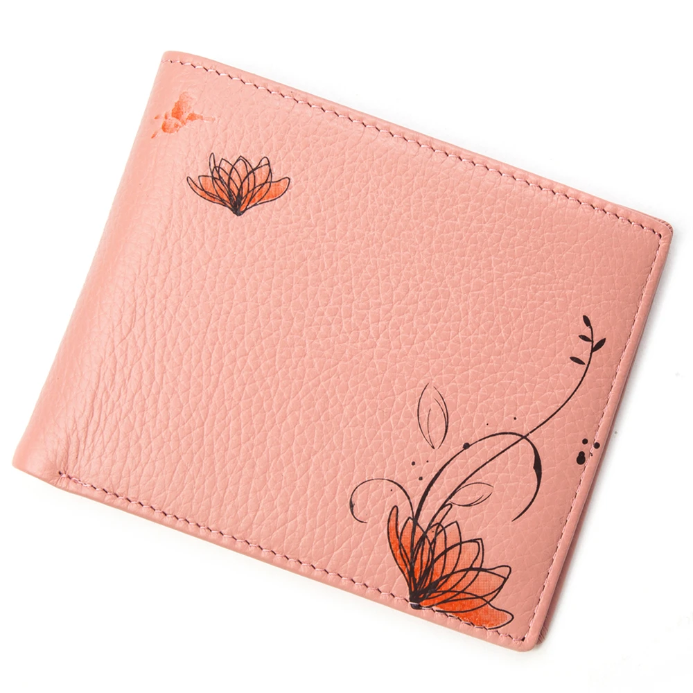 HMILY Женские кошельки из натуральной кожи кошелек женский досуг сладкий Carteira Feminina Футляр для карт, Дамский кошелек женская сумка - Цвет: H6892 2 3 Transverse