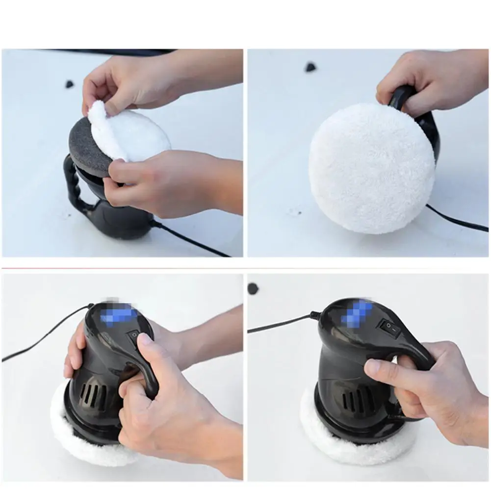 Dragonpad 5 дюймовые инструменты для ухода за машиной 2 шт. полировальная машина воска