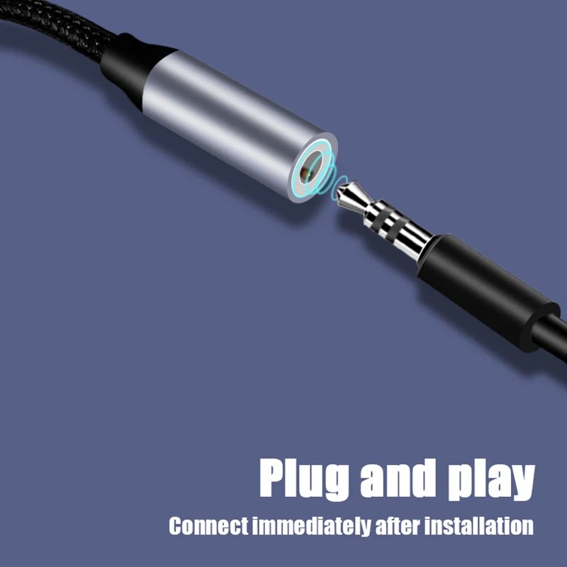 Usb type-C до 3 5 мм наушники Контактное переходное устройство Aux аудионаушники с