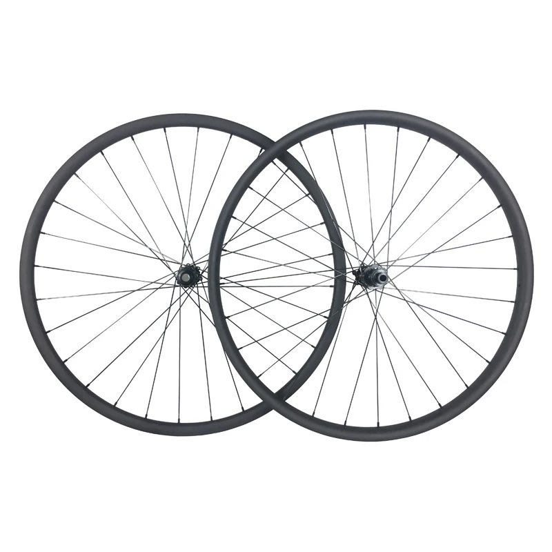1265g свет 29 дюймов MTB XC 30 мм x 22 Асимметричные 29er Углеродные колеса O.L.D 110 15x110 задние