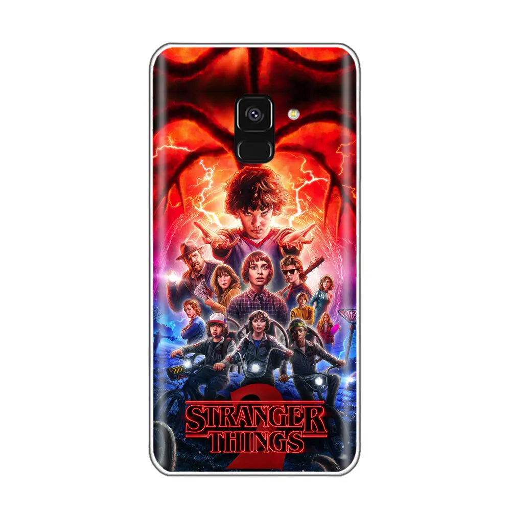TPU D1603 Странные Вещи ТВ Логотип ABC run Бисер для украшения для samsung S7 S6 edge S9 S8 S9 Plus A3 A5 A7Soft TPU чехол для A6 Plus - Цвет: TPU D1603