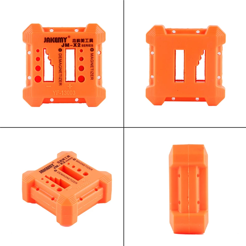 

Magnetizer Demagnetizer Tool Mini Orange Screwdriver Magnetic Pick Up Tools Screwdriver Magnetic Degaussing JM-X2 Series