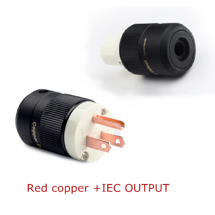 CopperColourCC США HiFi вилка усилителя мощности звуковых частот красная медь или