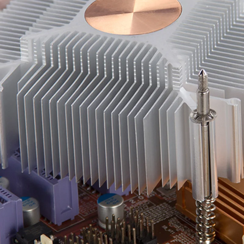 Охлаждающий вентилятор CPU LED RGB 3Pin Радиатор Поддержка Intel 115X серии SD998 | Компьютеры