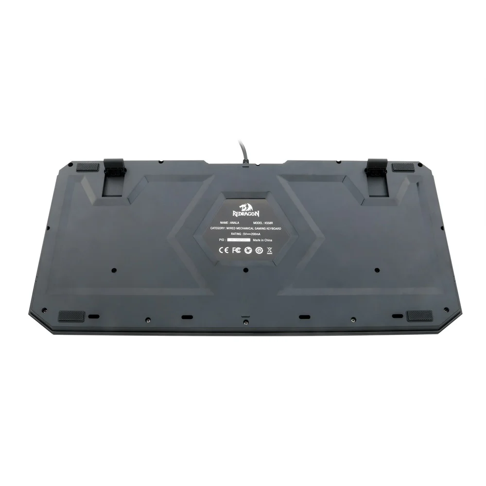 Механическая игровая клавиатура Redragon K558 ANALA с разноцветной светодиодной