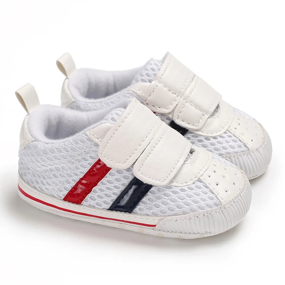 Newborn Baby Girls Boys Mesh Sport Breathable First Walker Soft Sole Shoes |