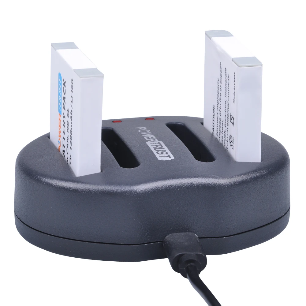 Аккумулятор 1300 мА · ч 2 шт. NB-6L NB6L NB 6L зарядное устройство с двумя USB-портами для Canon