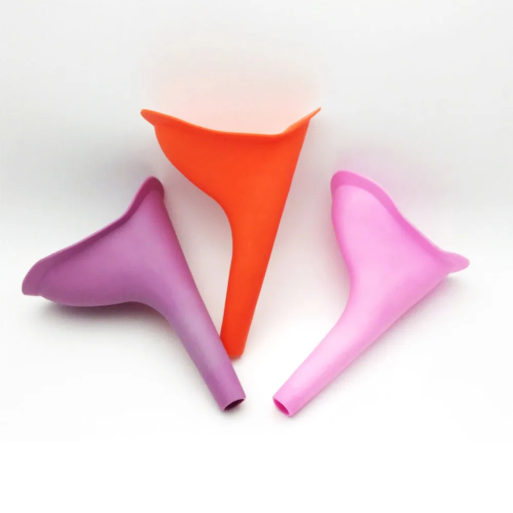 6 шт. воронка портативный силиконовый женский писсуар для путешествий на