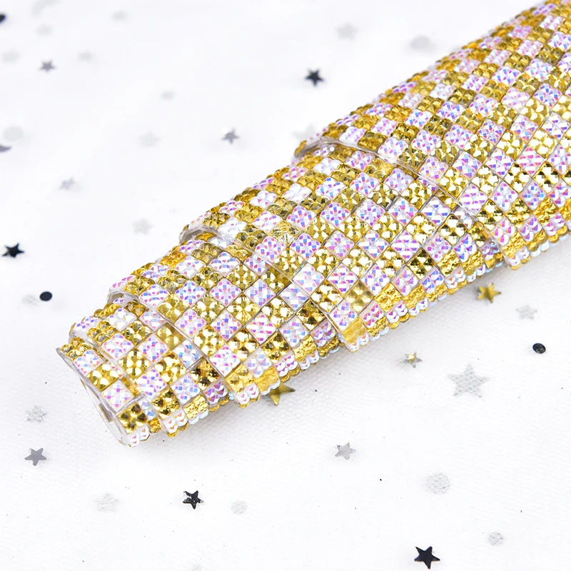 Самоклеящиеся квадратные Стразы 24*40 см лист железо на стекле кристаллическая