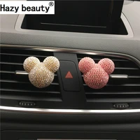 hazy beauty car air conditioning outlet perfume interior decoration for ladies auto parfum air freshener car styling