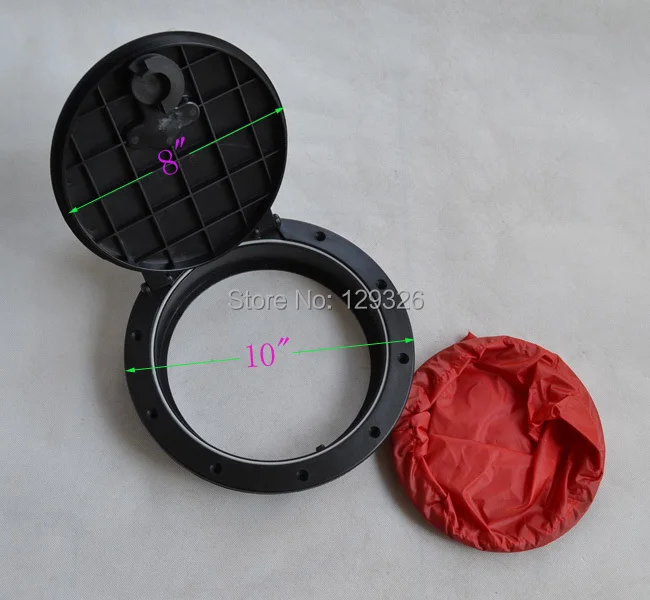 8-дюймовый диаметр отверстия палуба люк с кошкой мешок для Каяка лодка рыболовные