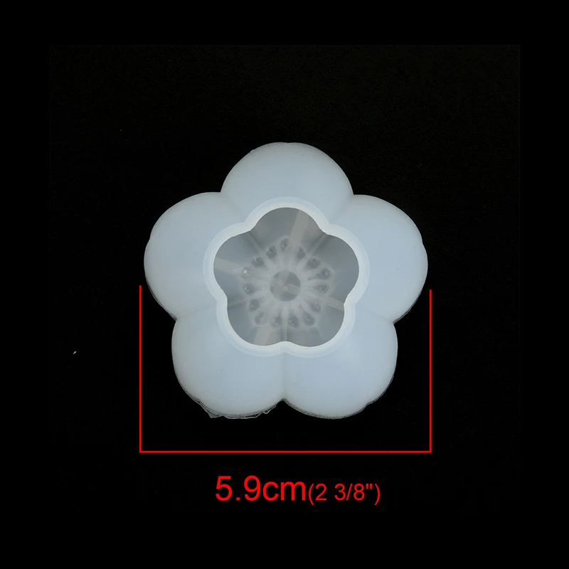 3D пять цветов Сакура форма силиконовая смола для изготовления ювелирных изделий