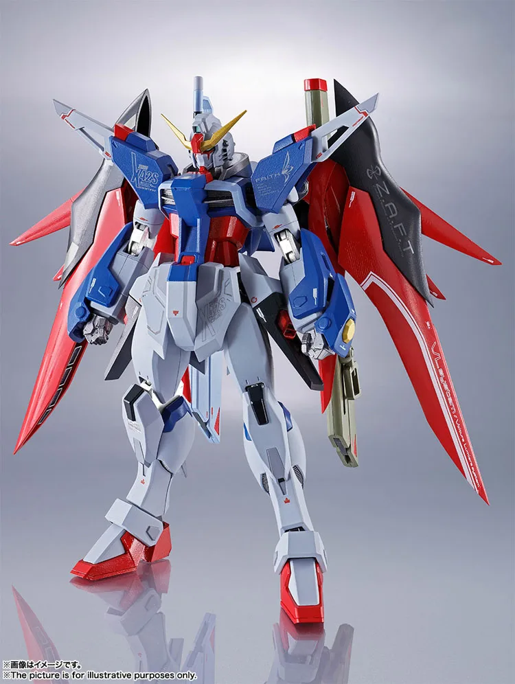 Подлинная BANDAI SPIRITS Tamashii нациями металлический робот крепкий мобильный костюм Gundam