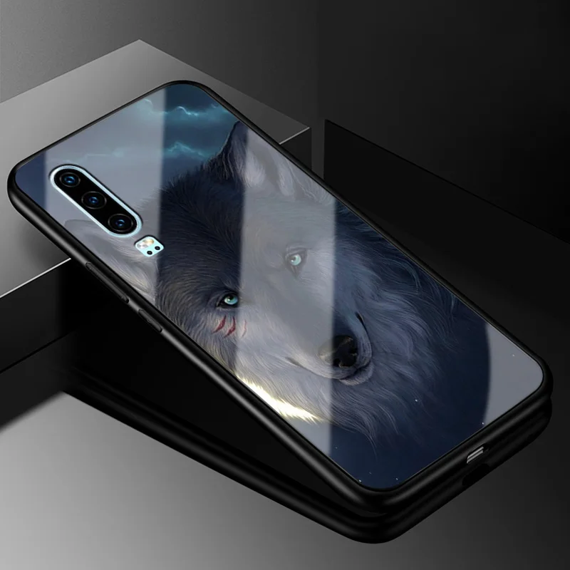 E для huawei P30 чехол P 30 стеклянный жесткий чехол для huawei P30 Pro Чехол P30Pro закаленный крутой модный для huawei P30 Lite P30Lite