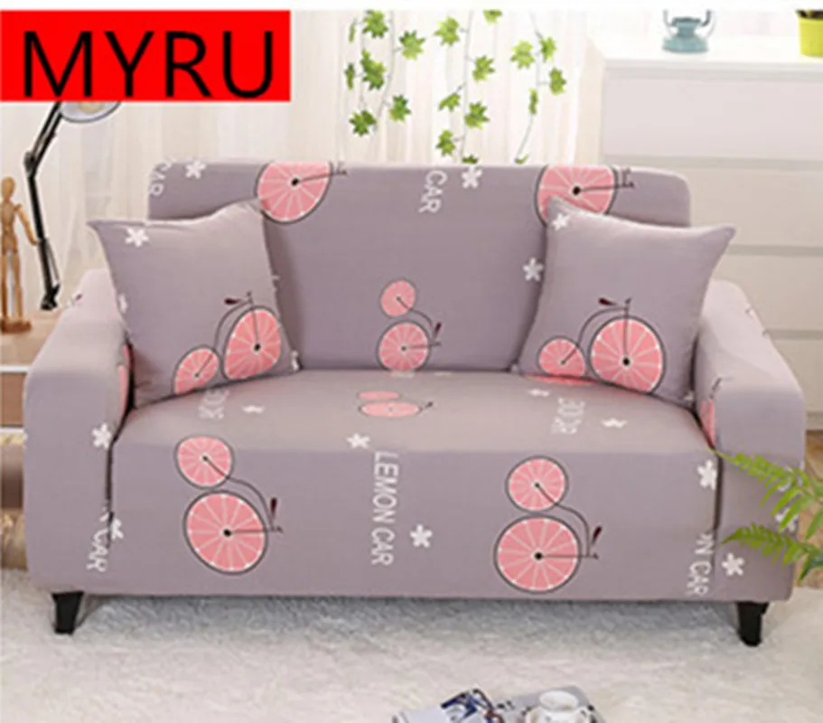 

Modern Cartoon Sofa slipcovers Tight Wrap All-inclusive Slip-resistant Elastic Cubre Sofa Towel Corner Sofa Cover Couch Cover
