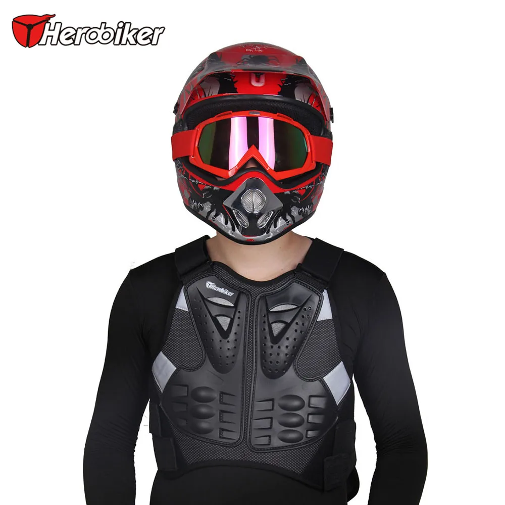 Бронежилет HEROBIKER для мотокросса мотоциклетная одежда мотокросса|Куртки| |