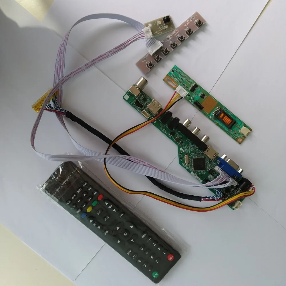 VGA Аудио AV ТВ HDMI lcd светодиодный 1 CCFL лампы Драйвер платы контроллера для LP154W01/LTN154X3-L03 1280X800 панель дисплей комплект экран