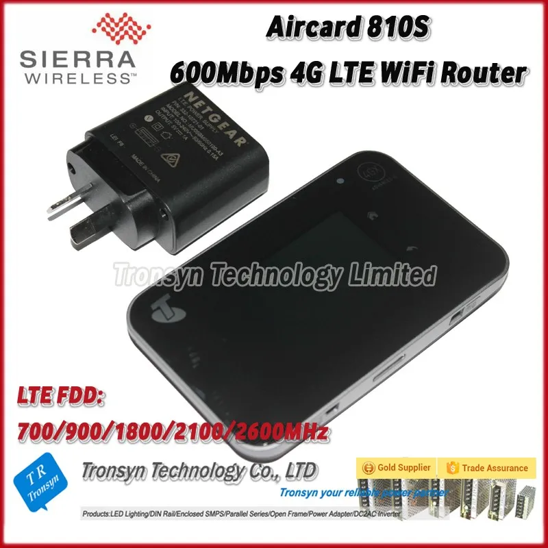 Оригинальный разблокированный Wi Fi роутер Netgear 600 Мбит/с Aircard AC810S 4G LTE Cat11 поддержка