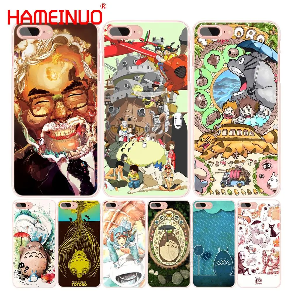 HAMEINUO Studio ghiдоступ Ghiblies totoro Чехол для мобильного телефона iphone 4 4s 5 5s SE 5c 6 6s 7 8 X plus|case