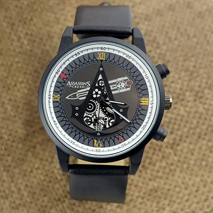 часы assassin's creed. купить наручные часычасы ассасин крид синдикат. часы assassin's creed. виниловые пластинки ассасин крид вальгалла. Pocket watch.